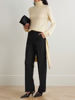 New w/ Tags Toteme Straight Black Suit Pant size 4